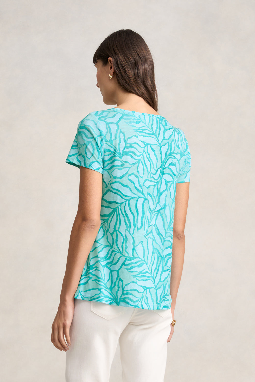 Printed T-Shirt - Two Tone Foliage