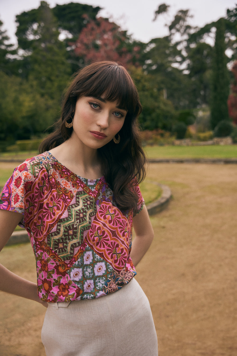 Printed T-Shirt - Marrakesh Print