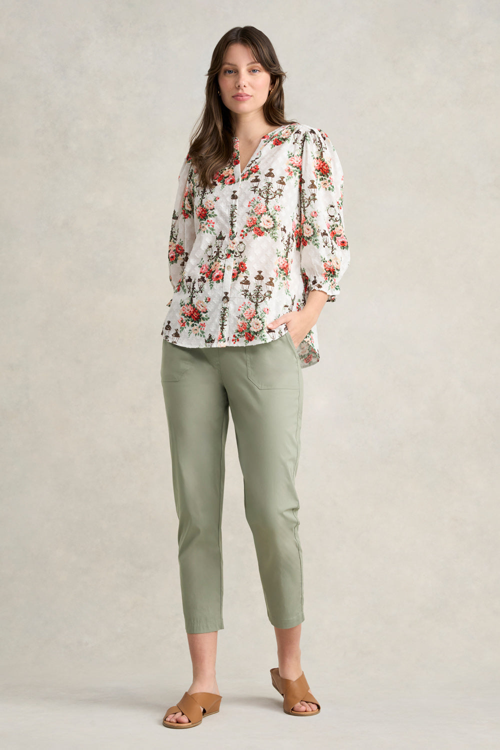 Cotton Jacquard Shirt - City of Lights