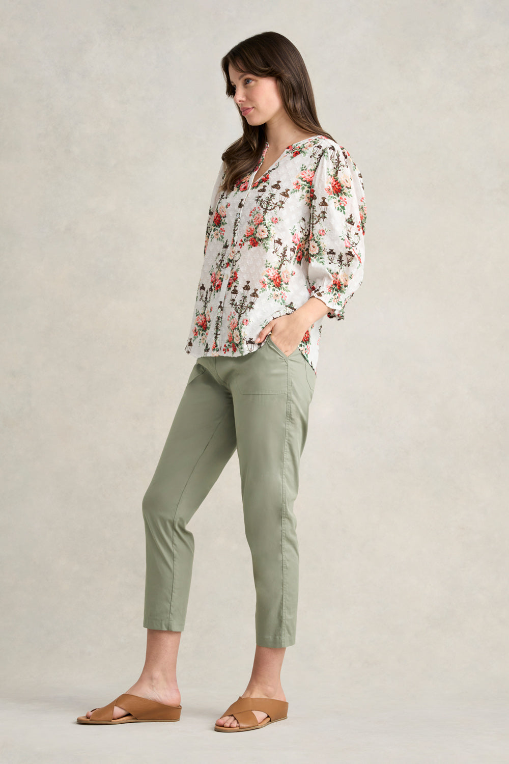 Cotton Jacquard Shirt - City of Lights